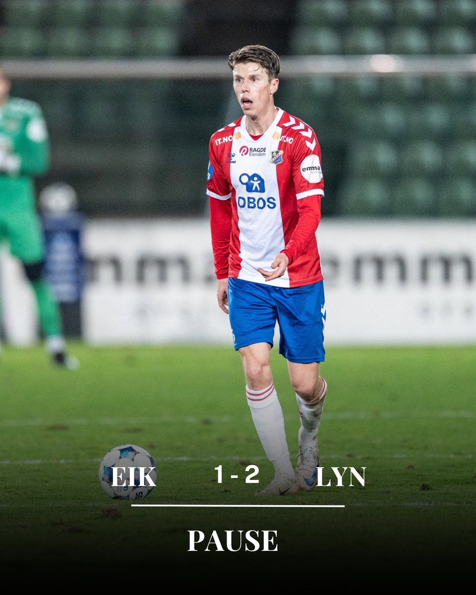 Vi leder 2-1 til pause!