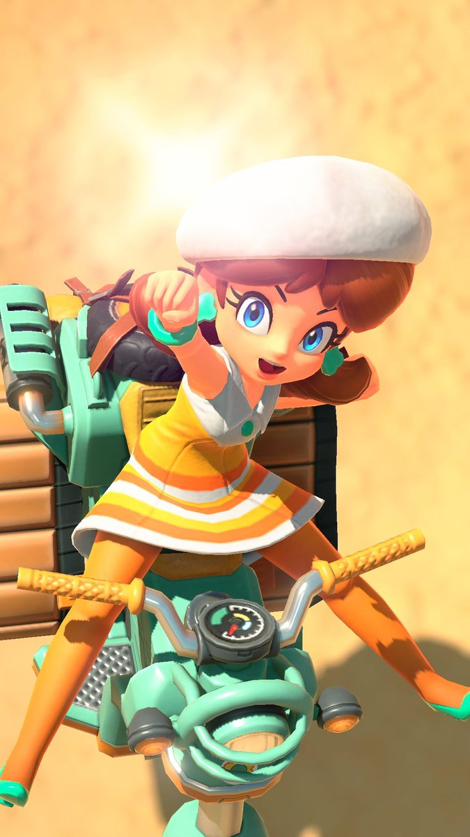 DaisyShutterbug's tweet image. #MarioKartWorld  #PrincessDaisy
#マリオカートワールド写真部