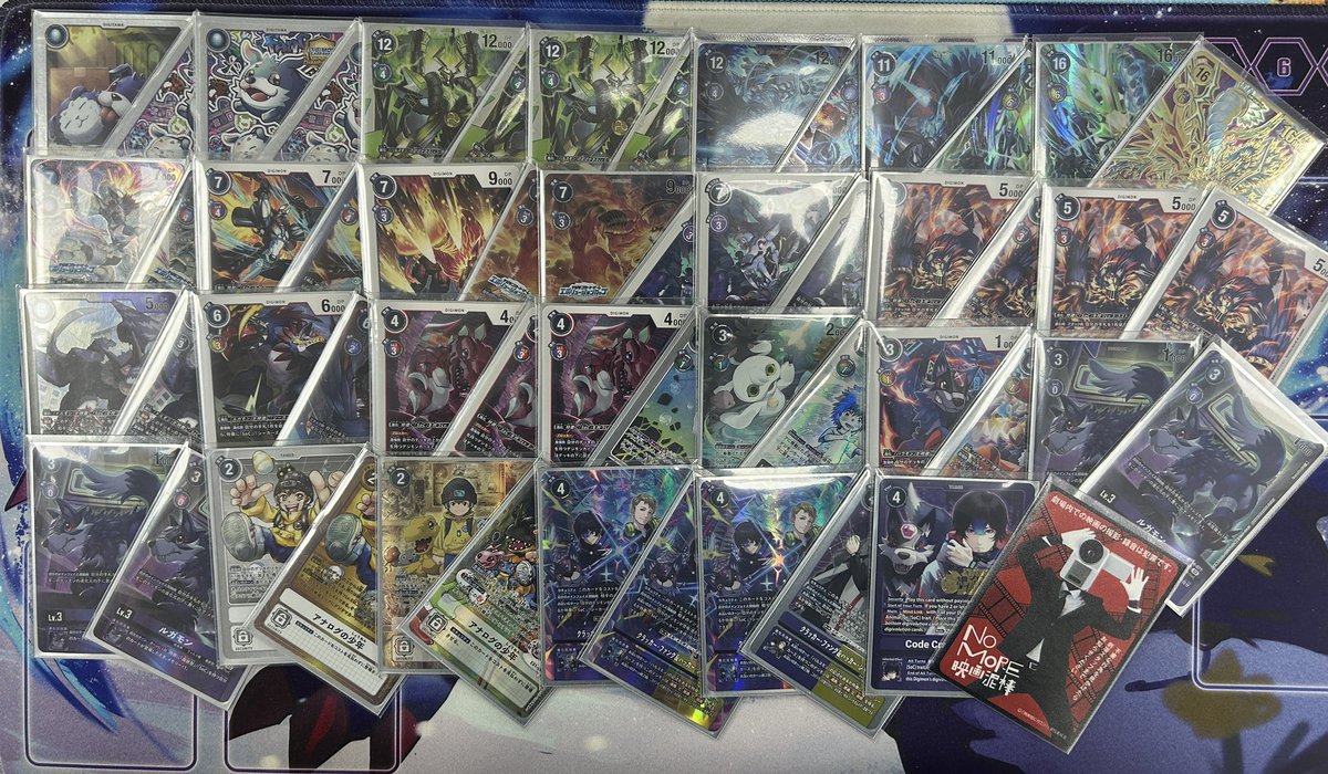 DigiVersus 3v3 @ <a href="/KouritenSG/">KouritenSG</a> 15 November 2025

Deck used: Takemikazuchi

Individual Score 3-1, Team Score 3-1

R1: Bagra Army ⭕️T⭕️
R2: Royal Base ⭕️T⭕️
R3: Hudie ❌T❌ T3 die 🫠
R4: Royal Knights ⭕️T⭕️

Face down card is Zekkoshou, nothing to hide

#デジカ #デジモンカードゲーム