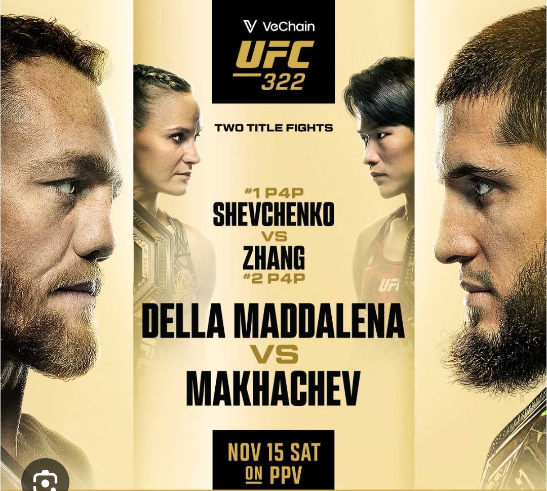 It's fight day!!!! 💥👊
This is going to be the best card of the year!! Let's go!!! 🤫
#UFC322 #MMATwitter