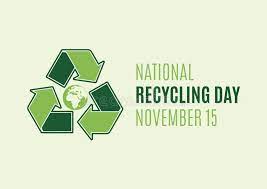 HAlmanack's tweet photo. Happy National Recycling Day! Let's celebrate by giving a high-five to our planet! Remember to sort those recyclables and minimize waste. Every small action counts! Share your recycling tips & colorful upcycled crafts using #RecycleFest. Together, we can make a BIG difference! https://t.co/JHH85x2448