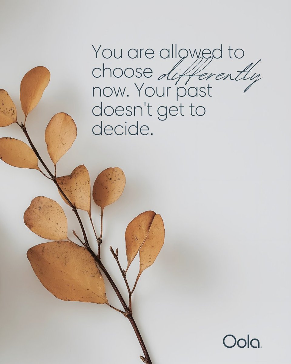 Just because something was your story doesn’t mean it still has to be.

You get to rewrite.
You get to change.
You get to start again at any moment.

#healyourgrowth #newchapterenergy #becomingyourbestself #OolaLife #1B7