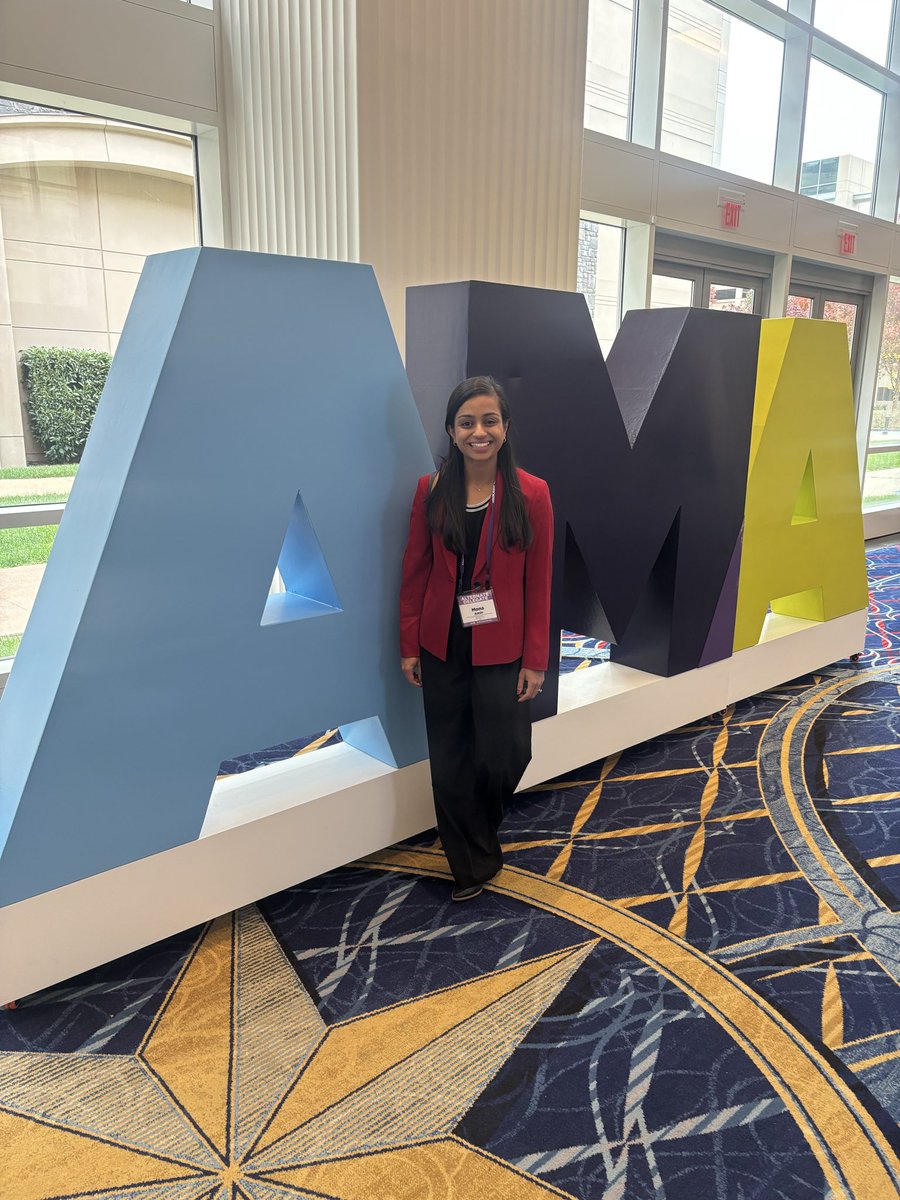 mona_amin_'s tweet image. Excited to be representing @AAPMR at AMA Interim! #AMAmtg @AmerMedicalAssn