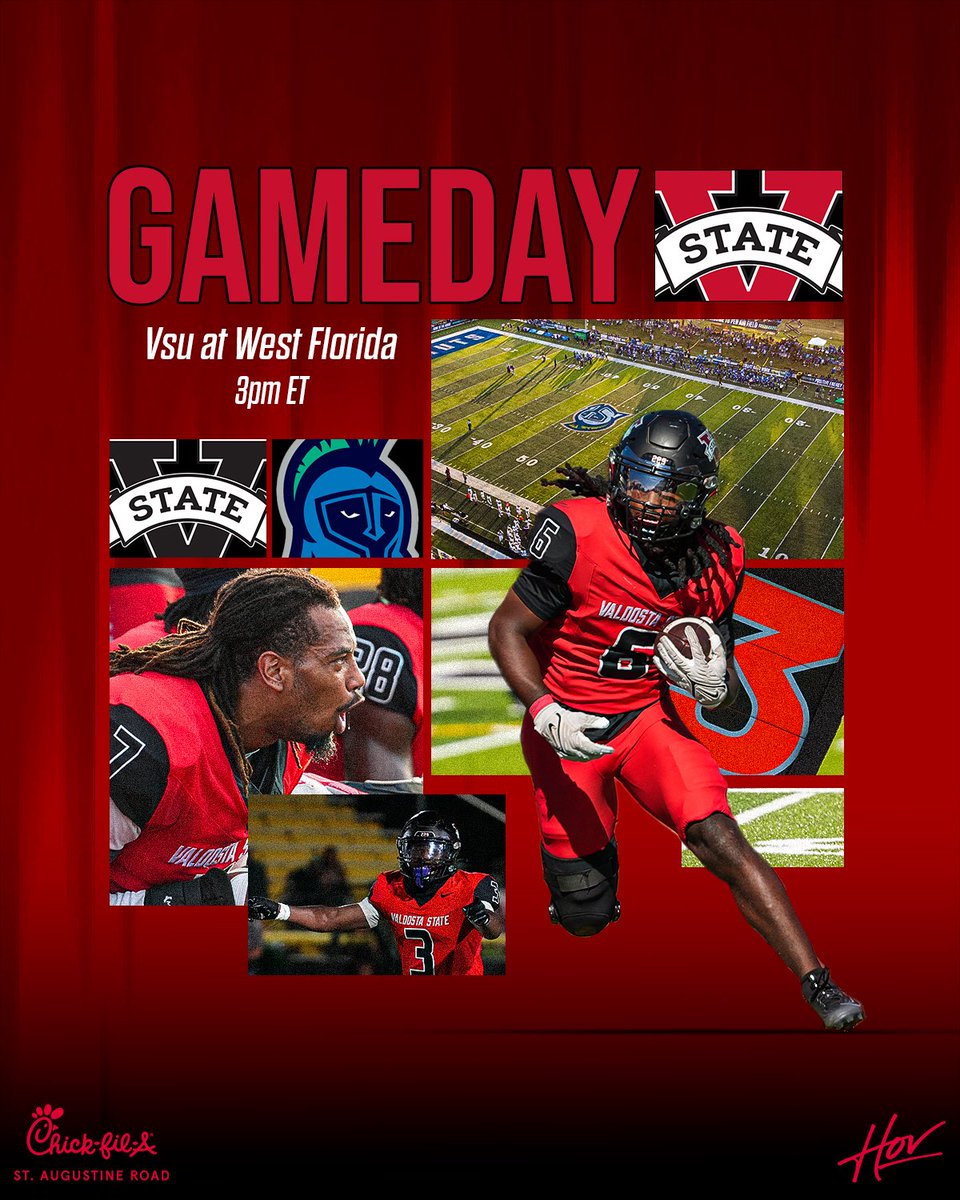 VState_Football's tweet image. 𝙋𝙪𝙩𝙩𝙞𝙣𝙜 𝙞𝙩 𝙖𝙡𝙡 𝙤𝙣 𝙩𝙝𝙚 𝙡𝙞𝙣𝙚🔥🏈

📍Pensacola, FL 
⏰ 3:00pm ET
🎥 FloCollege
📲 Blazer Mobile App - Updates, watch, listen, live stats, rosters, and more‼️

#GOBLAZERS🔥 | #ProtectTheStandard