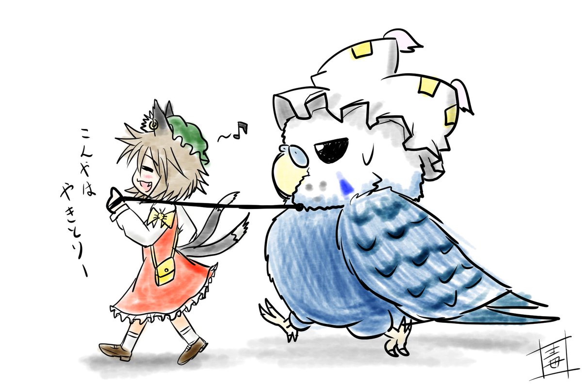 dokuzetuinco's tweet image. いいインコの日（再）