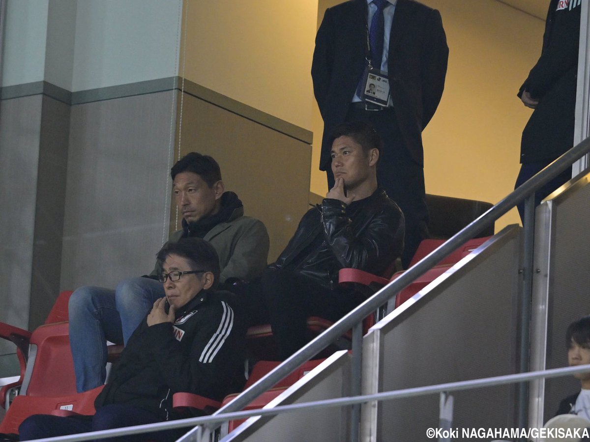 日本代表🇯🇵vsガーナ代表🇬🇭戦

川島永嗣がスタジアム観戦😳

#川島永嗣　#サッカー日本代表