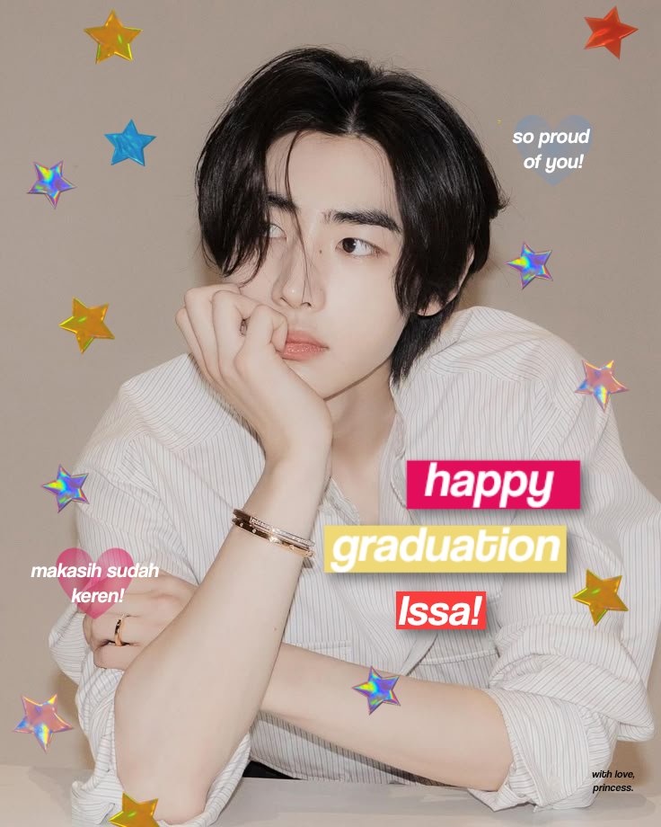 happy graduation <a href="/likeyly/">issa bojongsoang</a> proud of all ur hardwooork! wishing you all the best for the next path of your journey. good luck, always #IssaDidIt