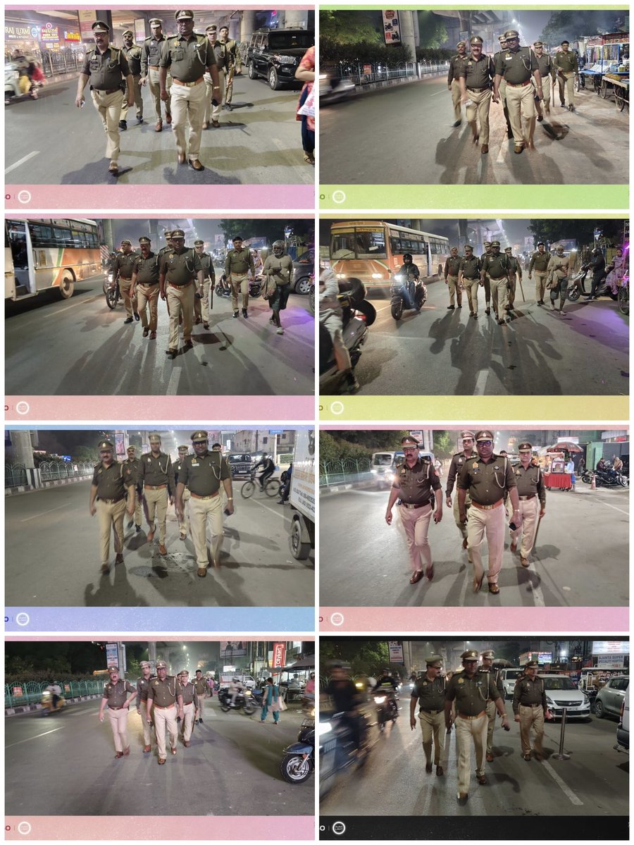 #Lucknow_Police🚔
<a href="/LkoCp/">CP LUCKNOW</a> के निर्देशन में <a href="/dcpcentrallko/">DCP Central Lucknow</a> के नेतृत्व में #सुरक्षा_व्यवस्था हेतु।थाना आलमबाग पुलिस टीम द्वारा मॉल/वाहन/होटल/बस स्टेशन #मार्केट/मार्गों/चौराहों/पर #पैदल_गश्त/सघन चैकिंग कर रखी जा रही सतर्क दृष्टि।

<a href="/adgzonelucknow/">ADG Zone Lucknow</a> <a href="/Uppolice/">UP POLICE</a>
<a href="/lkopolice/">LUCKNOW POLICE</a> <a href="/dgpup/">DGP UP</a>