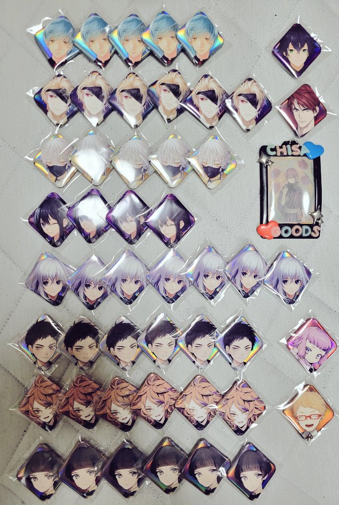 刀剣乱舞 十周年 祝装 大本丸博 スクエア缶バッジ 交換 譲渡 出…☆一期