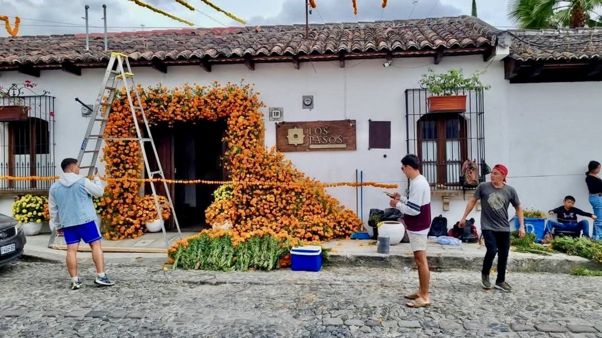mathkindglobal's tweet image. 🌼 During the Festival of Flowers in Antigua, Guatemala, beauty and math bloom together! If you joined this team, how would you figure out how many flowers it takes to fill the doorway? Let your critical thinking blossom! 🌸

#WeekendWondering #MathIsEverywhere