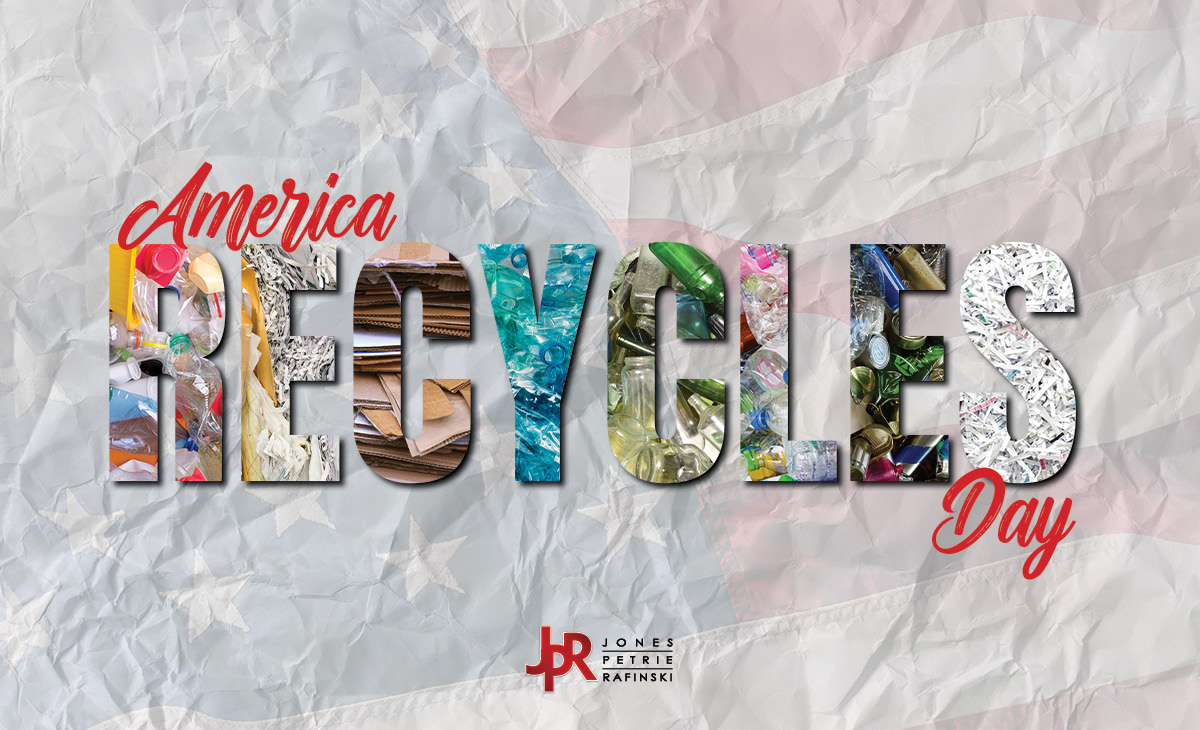 JPR1Source's tweet image. Today is America Recycles Day, a reminder that small choices can make a big impact on the health of our planet. Together, we can design a future that’s both innovative and responsible! #AmericaRecyclesDay #SustainableDesign