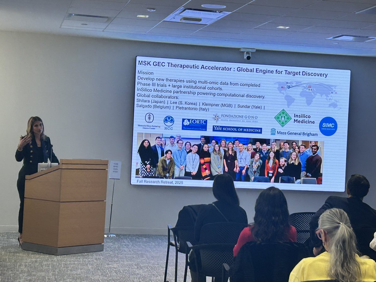 Practice-changing contributions and a beautiful narrative of a career dedicated to advancing oncology #GastricCancer #EsophagealCancer 

Congrats 🎉 to <a href="/YJanjigianMD/">Yelena Y. Janjigian MD</a> 🪑#Endowment 

Full circle. Her journey began with <a href="/DrSDNimer/">Stephen D. Nimer, MD</a> 🌟#GIOnc #Leadership #sPARKLab 💜 <a href="/MSK_DeptOfMed/">MSK Department of Medicine</a>