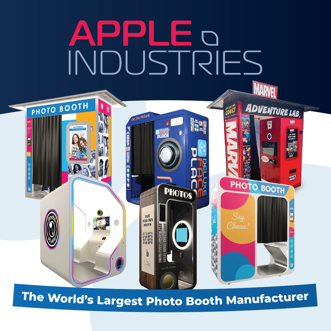 BetsonSolutions's tweet image. Level up your location with an Apple Industries Photo Booth! From classic fun to epic themes like Disney and Marvel, there&apos;s a photo booth for every occasion. Smile 2.0 technology enables customers to instantly print and share their favorite moments directly on social media.
