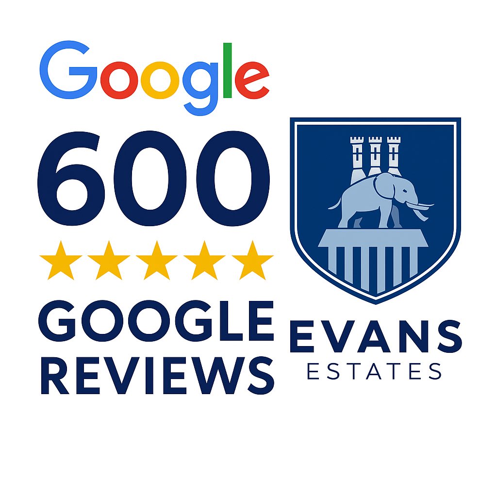 Here’s to many more milestones together!

#EvansEstates #600Reviews #GoogleReviews #ThankYou #CustomerLove #RealEstateExperts #PropertyProfessionals #FiveStarService #CommunitySupport #MilestoneMoment