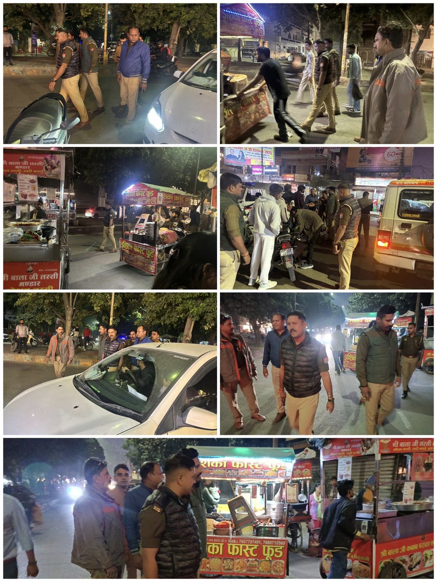 #Lucknow_Police🚔
<a href="/LkoCp/">CP LUCKNOW</a> के निर्देशन में <a href="/dcpcentrallko/">DCP Central Lucknow</a> के नेतृत्व में अपराध नियंत्रण,#सुरक्षा_व्यवस्था हेतु।थाना आशियाना पुलिस टीम द्वारा #मॉल/वाहन/होटल/#मार्केट/#मार्गों/#चौराहों/पर #पैदल_गश्त/सघन चैकिंग कर रखी जा रही सतर्क दृष्टि।

<a href="/dgpup/">DGP UP</a> <a href="/adgzonelucknow/">ADG Zone Lucknow</a>
<a href="/lkopolice/">LUCKNOW POLICE</a> <a href="/Uppolice/">UP POLICE</a>