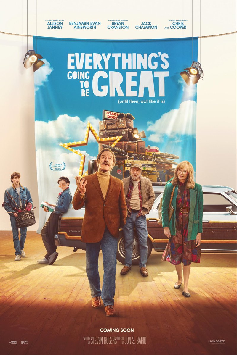 Everything's Going to Be Great
متوفر للمشاهدة فيلم الدراما والكوميديا .. من بطولة ملك الشاشة الصغيرة ، برايان كرانستون.
يتبع الفيلم عاماً كاملاً من حياة عائلة “سمارت”، بينما يكافحون لتحقيق أحلام تفوق قدراتهم، ويواجهون أسئلة الهوية، وأطياف الماضي، وعالماً صعباً من المسرح الإقليمي!