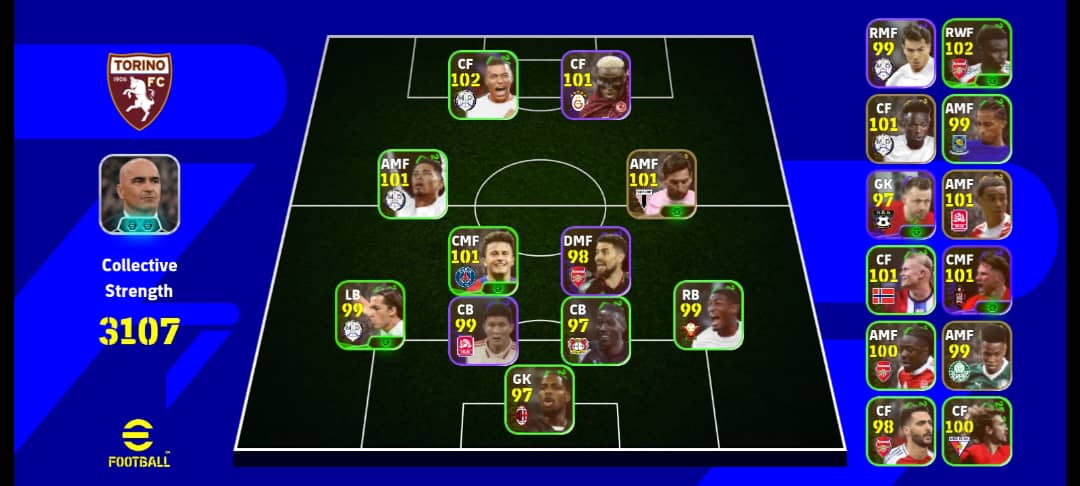 the_efootballab's tweet image. How strong are your power Rangers ? 
Show off your POTW team 🫴