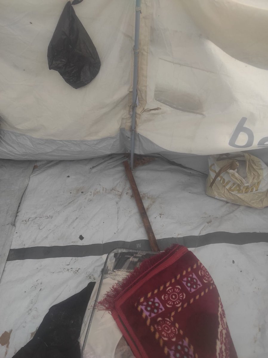 Engmuna20's tweet image. The rain flooded our tent tonight and the cold is unbearable…
All our clothes are completely soaked and the storm is still going on.
Please help by sharing my campaign — your support could save us in this harsh winter.
PLEASE Share 🙏🏻
chuffed.org/project/muna