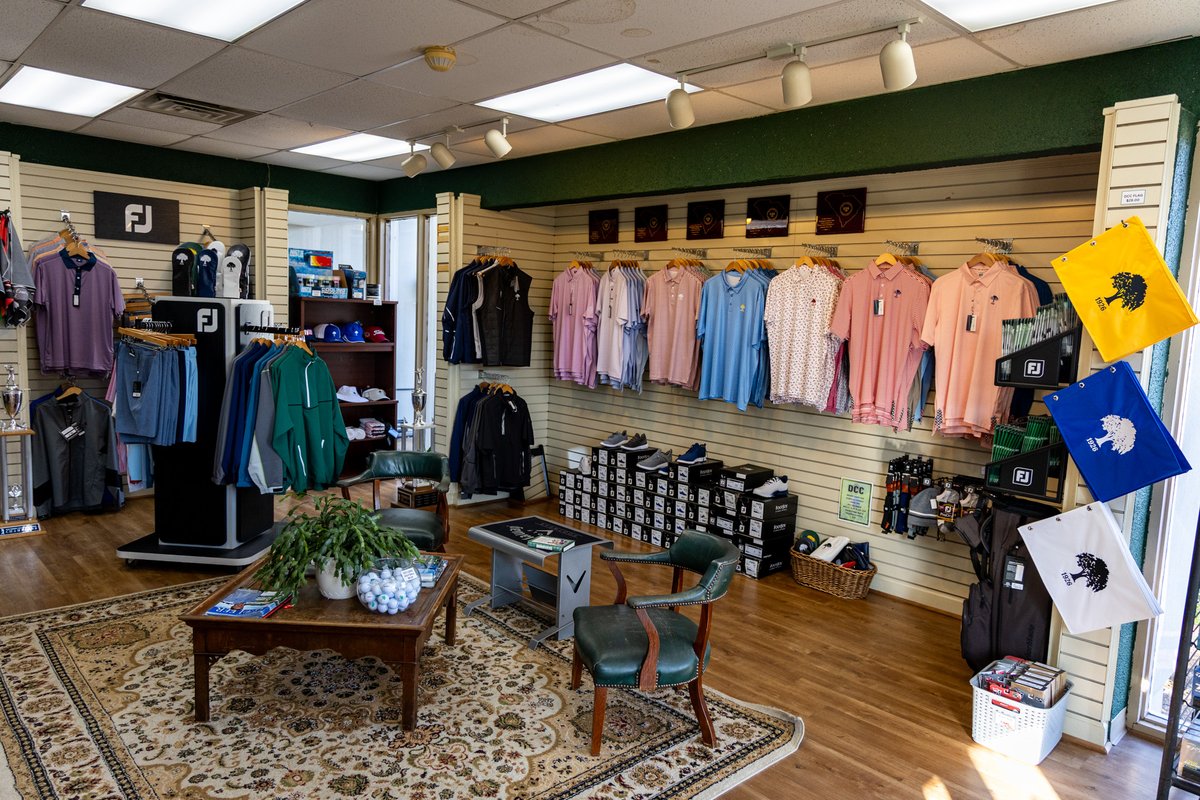 As the Holiday season rapidly approaches, come check out our golf shop for some unique gift ideas.

We're open Monday 12 noon - 6 pm and Tuesday-Sunday 8 am - 6 pm.