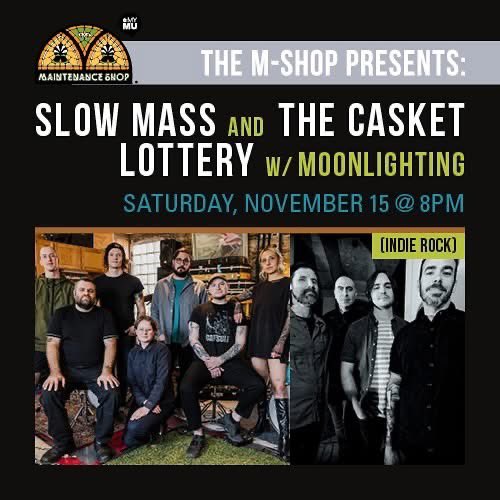 Returning to Ames to rock the <a href="/MShop/">The Maintenance Shop</a> with these insane bands tonight!