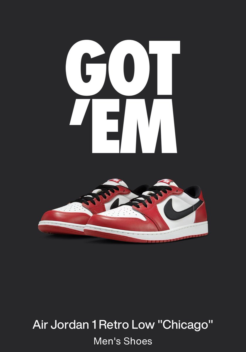 WesleyWritez's tweet image. Most iconic Jordan ever. Not the high but I’ll take it.