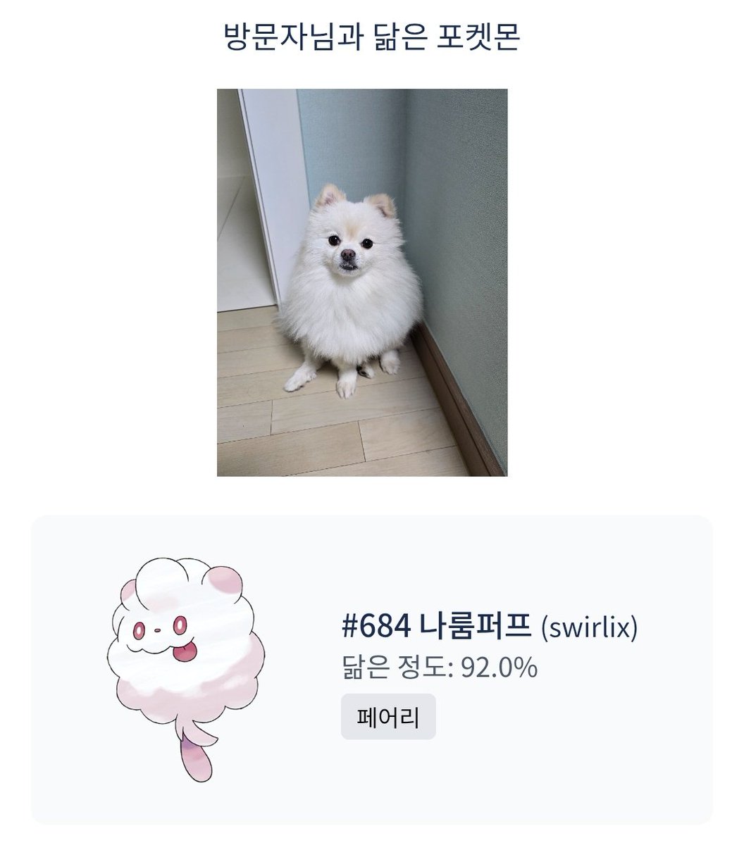 다들 자신의 반려동물을 넣어주면 좋겠슨