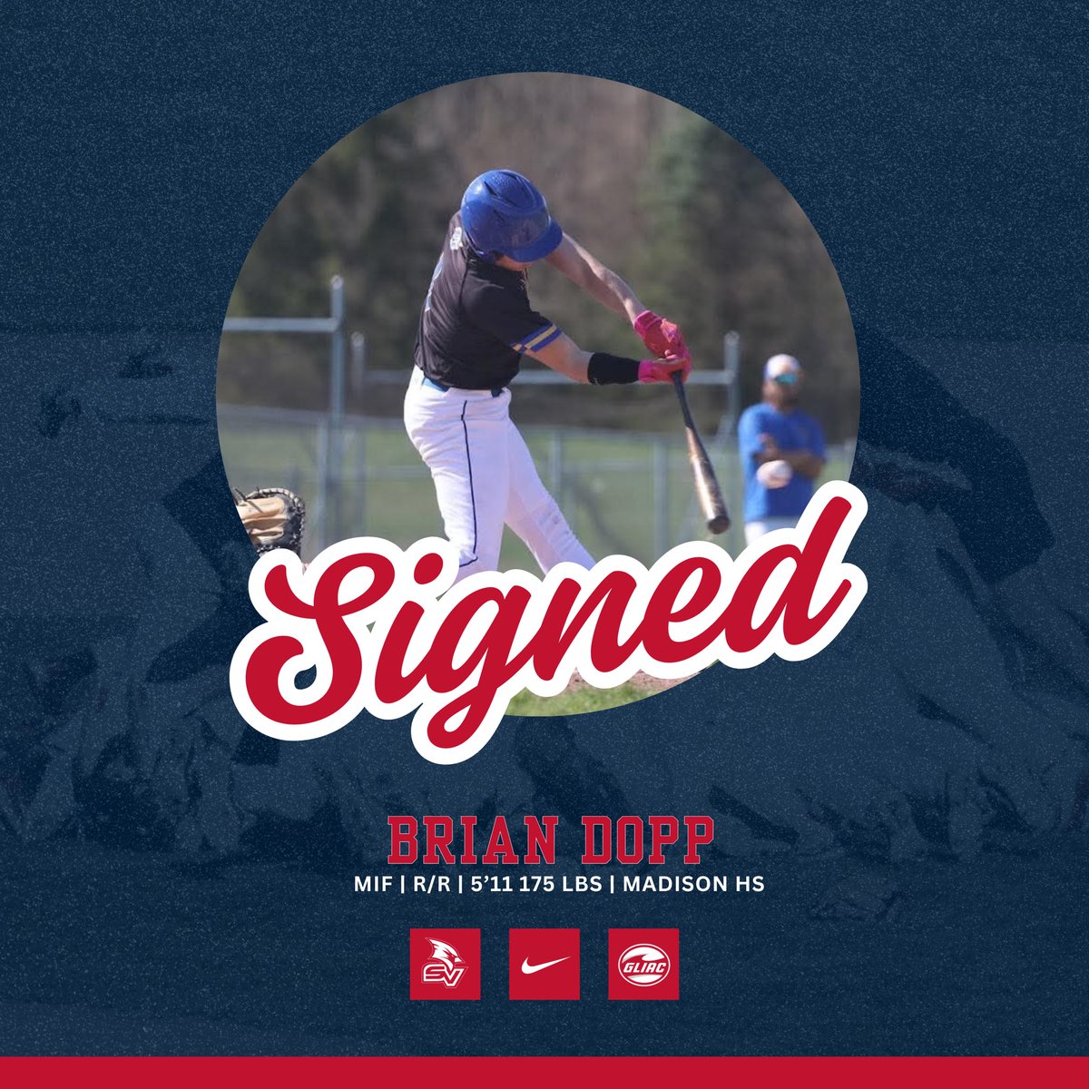 Help us welcome <a href="/Brian_Dopp24/">Brian Dopp</a> to the Cardinal family!

Brian is another multi-sport athlete and athletic MIF/OF from Madison HS. He’s a 6.4 runner that is coming off an All-State JR Season