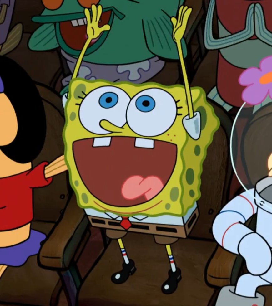 BigPenny_'s tweet photo. lots of cute SpongeBob drawings this episode 🥹 Look at him https://t.co/1ctN5m9sOB