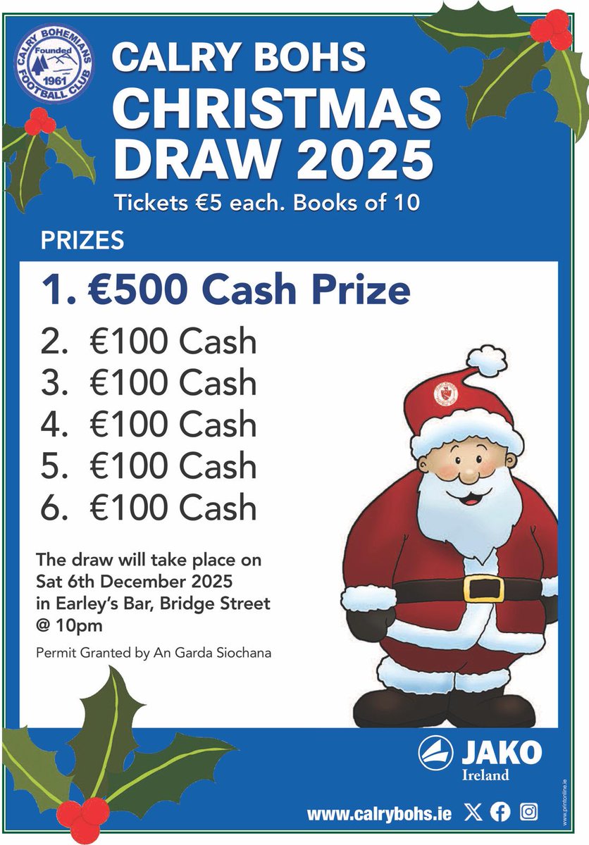 Calry Bohemians F.C. tweet media