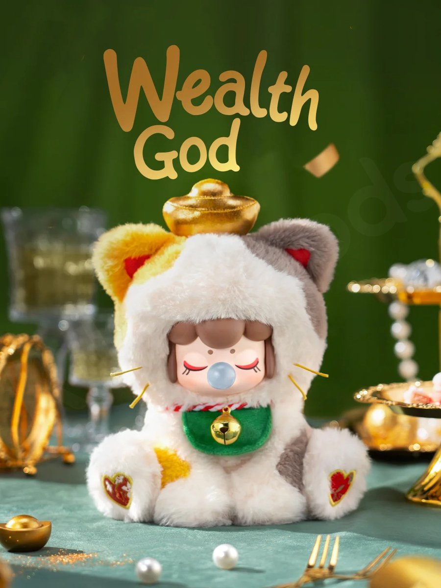 🆕Toy share by Brand: Rolife 💗Nanci Tea Time Kitties Series Plush