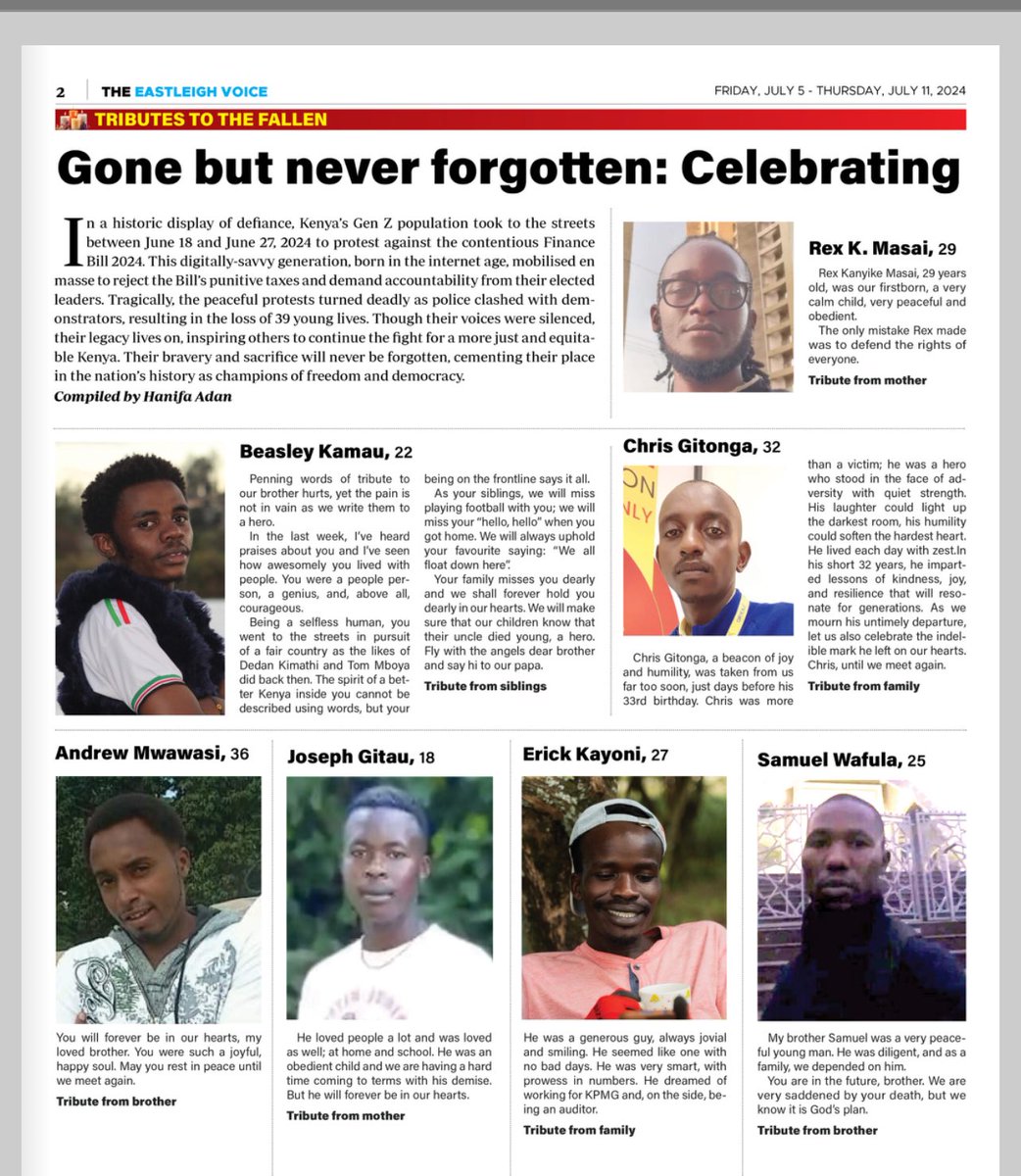 DukeOfSavannah's tweet image. Heroes. Forever 🕊️ ✊🏽🇰🇪