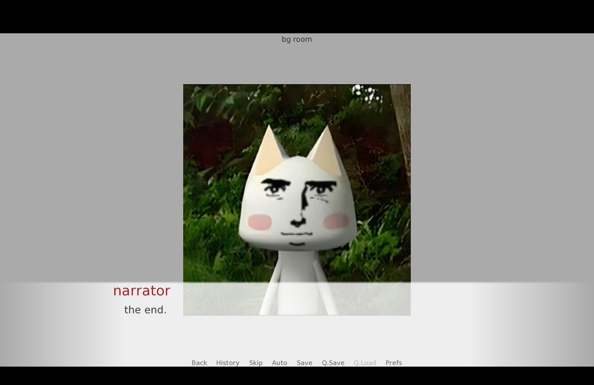 Itz_Melamelanie's tweet image. im learning how to code and I hs made a game where toro inoue ominously approached you and started talking to u like a gang member

#toroinoue #visualnovel #beginnercoder