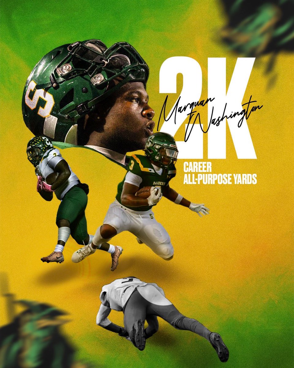 1,836 - Rushing
403 - Receiving 
100 - Kick Return
2,353 - All Purpose 
#AllGloryToGod