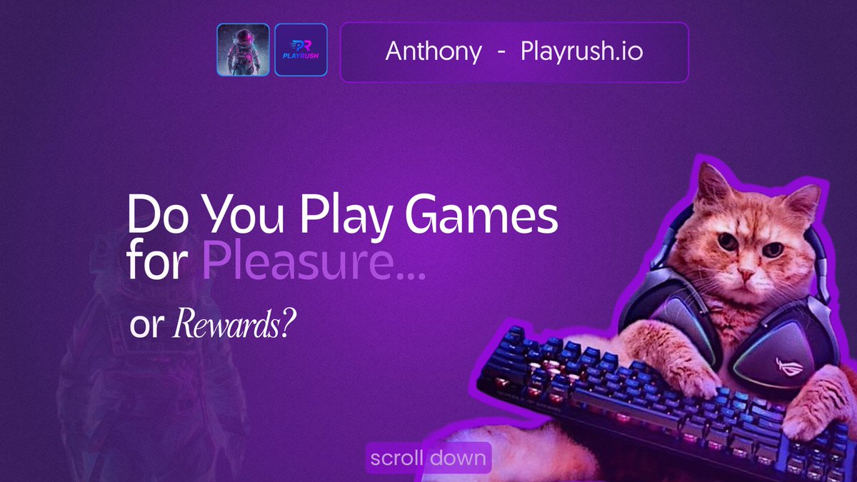 The average gamer spends 500+ hours a year playing games.

Yet 90% of that time creates value for platforms, not for the player.

You grind, but the rewards stay locked with studios, publishers, and platforms.

And here’s the uncomfortable truth 👇