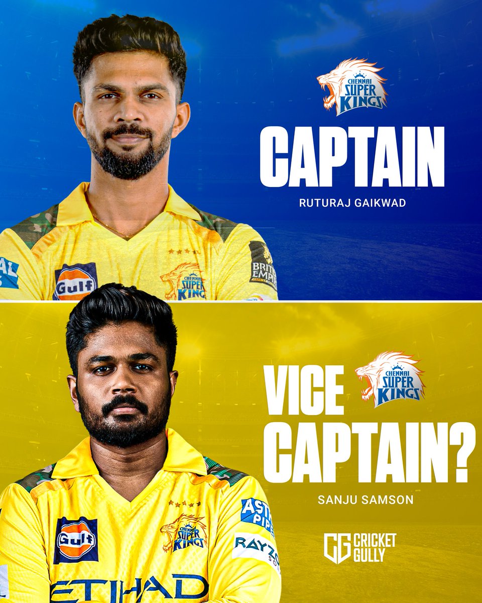 thecricketgully's tweet image. Is the vice-captain’s chair waiting for him in Yellow? 💛