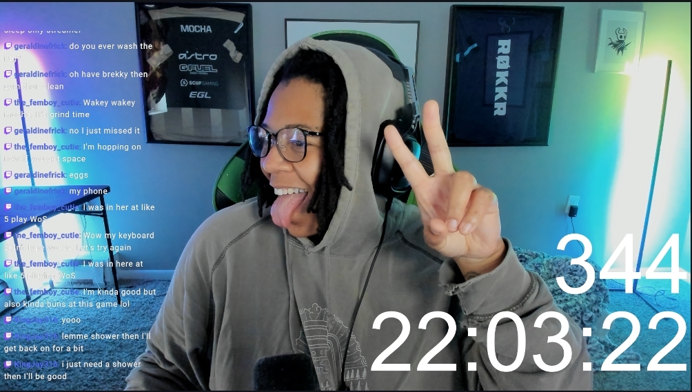 GOOD MORNING POOKIE WOOKIES!!! ☀️

Back at it 💪 22 hours on the timer, can we double it today? 👀 Got some INSANE surprises for y'all later 🎁make sure to pop out, even if you can't sub I would love to see your name in my chat! 💬💞