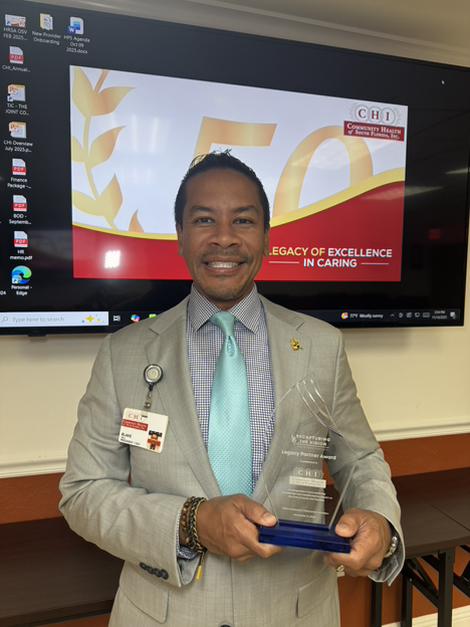 A heartfelt thank you to Recapturing the Vision for honoring CHI with the Legacy Partner Award! 💙We’re proud to stand alongside an organization committed to uplifting families and empowering youth. Together, we’re building brighter futures across our community. ✨