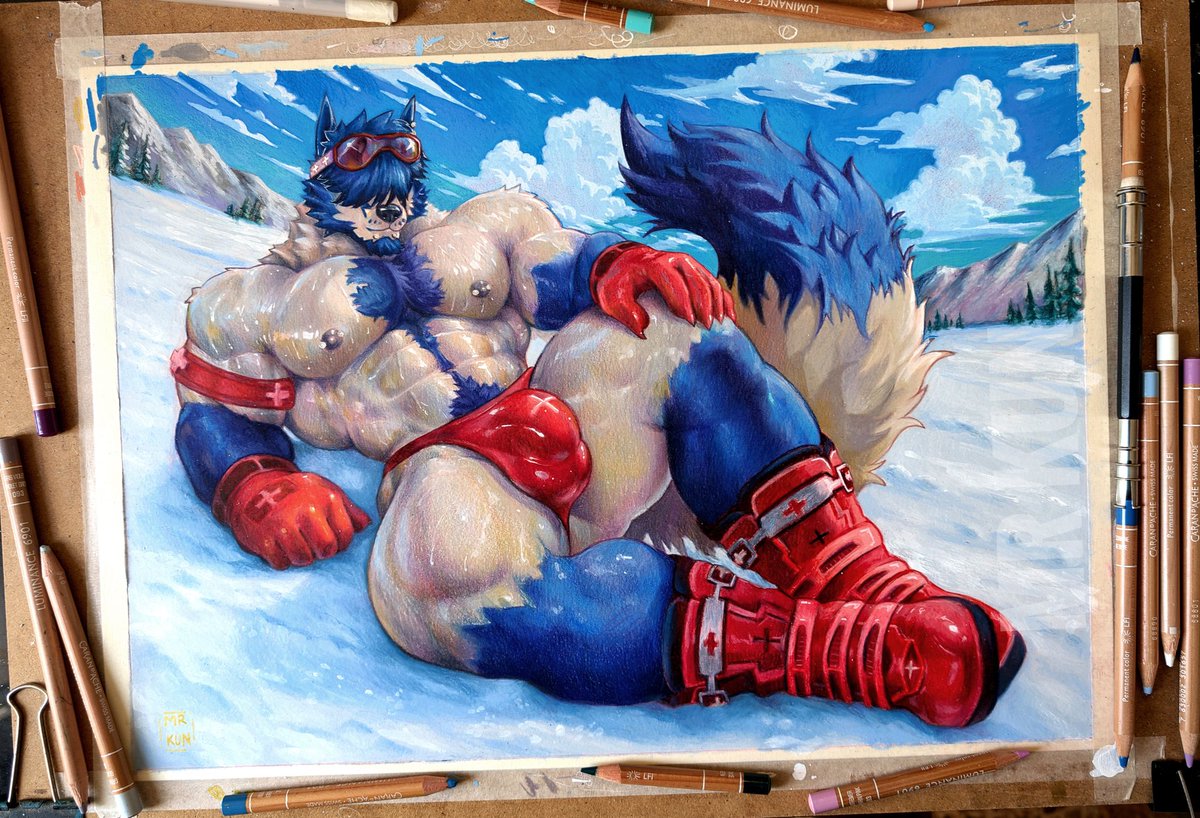 Finished commission! ✨
Watercolors, acrylics and color pencils on paper.