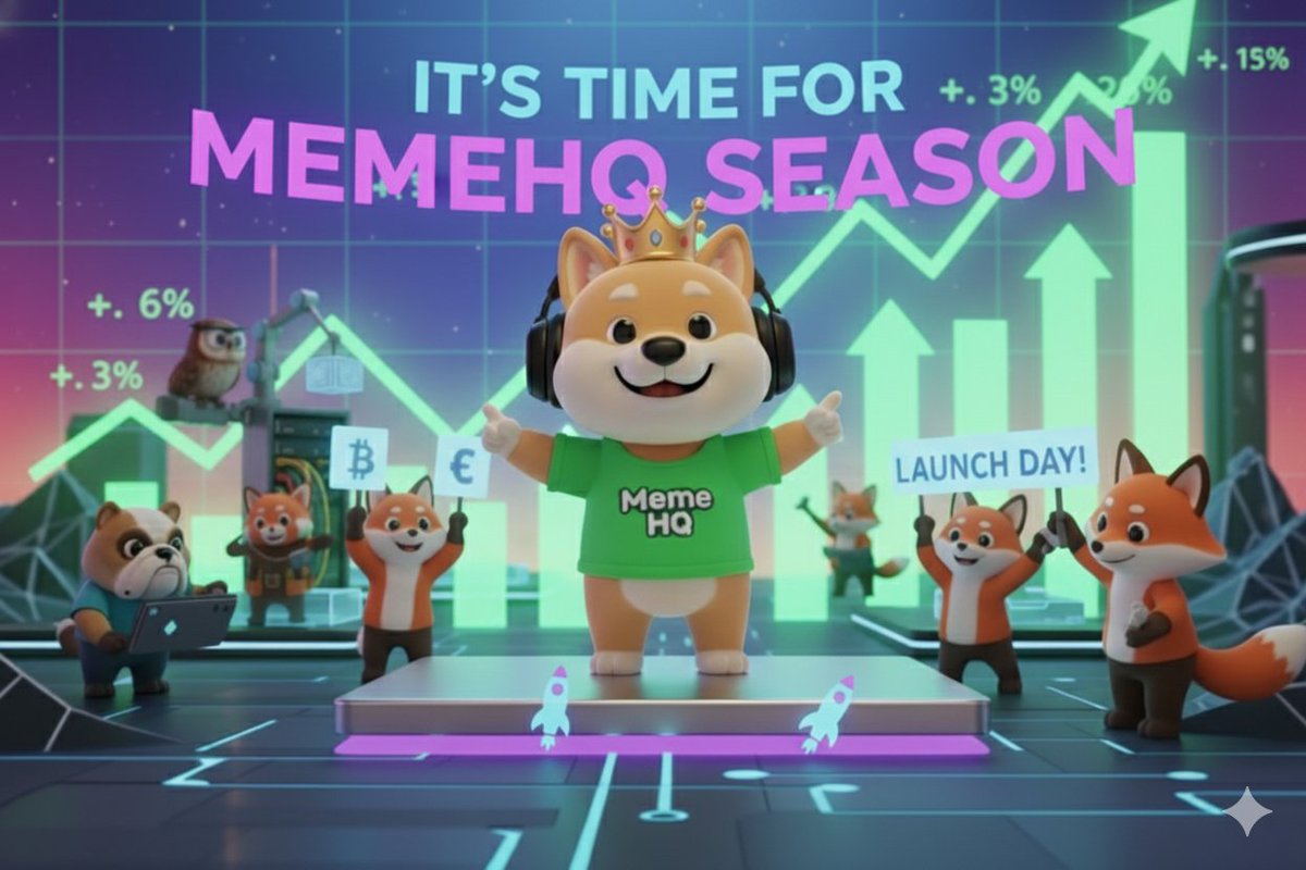 It's Time, It's $MemeHQ Season🐾👑 Dex Boosted✅️ By One of Our Community Member, Thank You, and Hoping for Everyone to Support by Adding More Boost💙 Lets Send It 🔥🚀 #MemeHQ #Bitgetwallet #Bitget