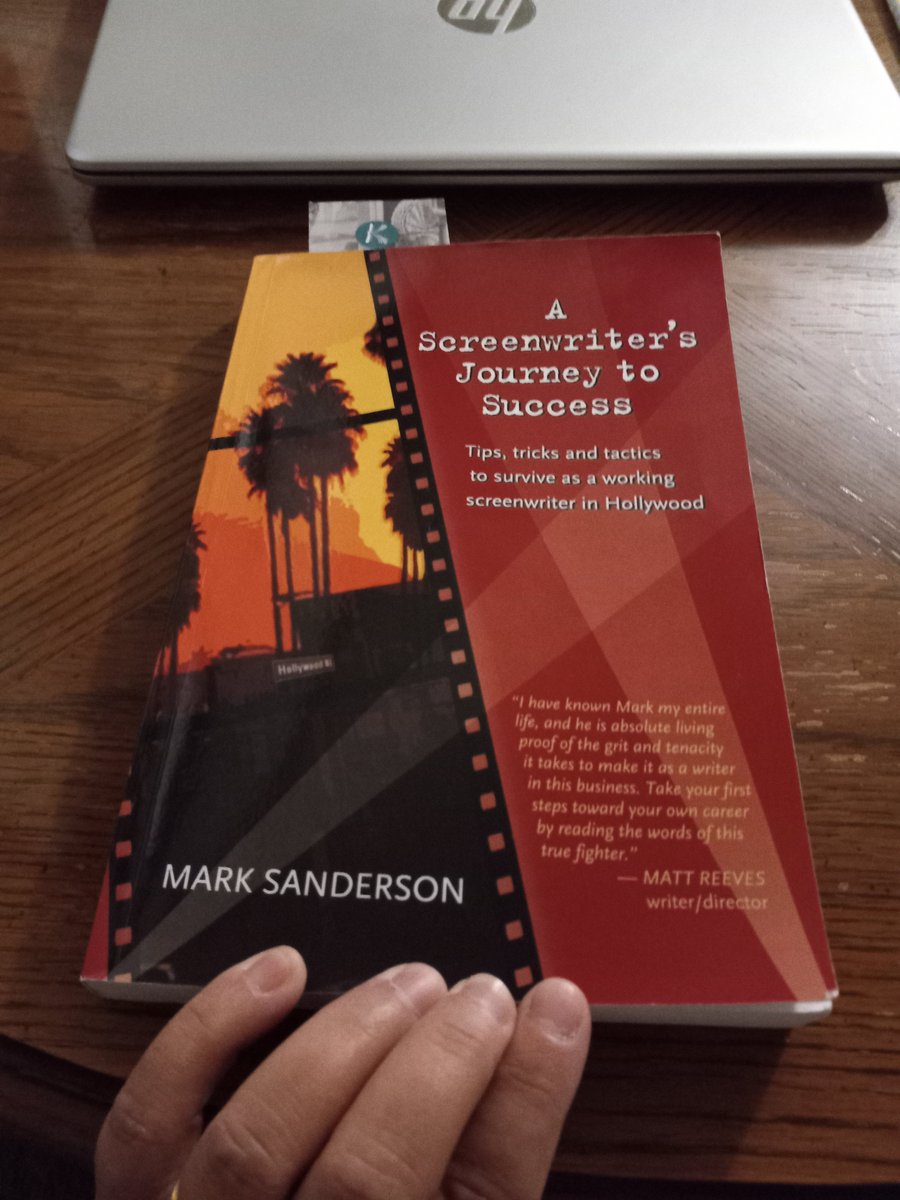 SherryFrasier13's tweet image. Day 4 of 7 of letting my #screenplay rest before I start edits. You didn&apos;t know this was a thing? It is! Find this advice and more if you&apos;re serious about #screenwriting in @scriptcat &apos;s book available on Amazon.