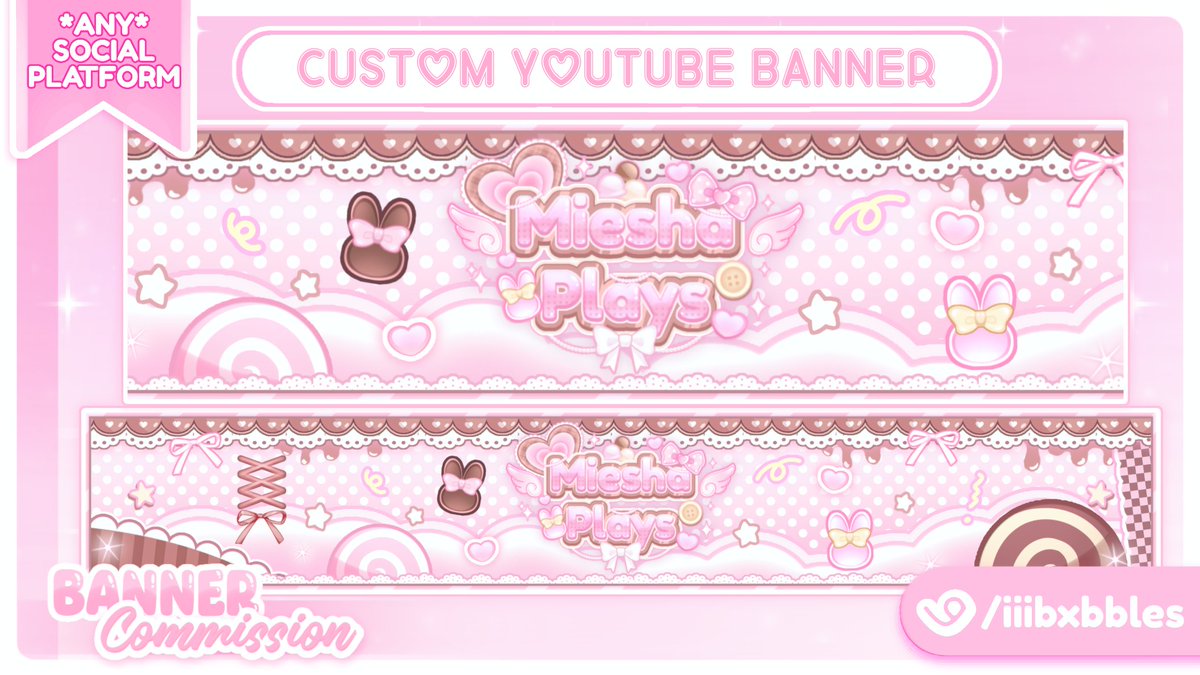 iiiBxbbles's tweet image. ୨୧ 🍨【 Custom Banner Comm 】🩷 ♡
๑ :: ✎ made for @dtimiesha ɞ ˖˚˳
︶︶︶︶︶︶︶︶︶︶︶︶︶︶

─ ✦ 🫶 very few spots left open this month 🥹 ︵︵
🎀 ▸ ꒰ order your own design on my VGen🔗 in bio!

♡ + RT appreciated!
#VGenComm #VTuberAssets #RobloxCommission @Artistreccs