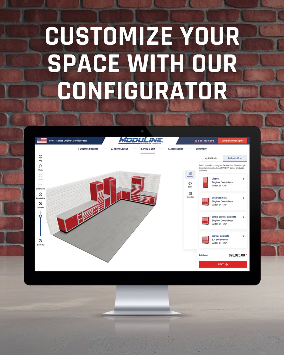 ModulineCabinet's tweet image. Turn your garage into a space that performs as good as it looks.👀

→ Customize your space now: bit.ly/ProCabinetConf…

#CustomGarage #Moduline #ModulineCabinents
