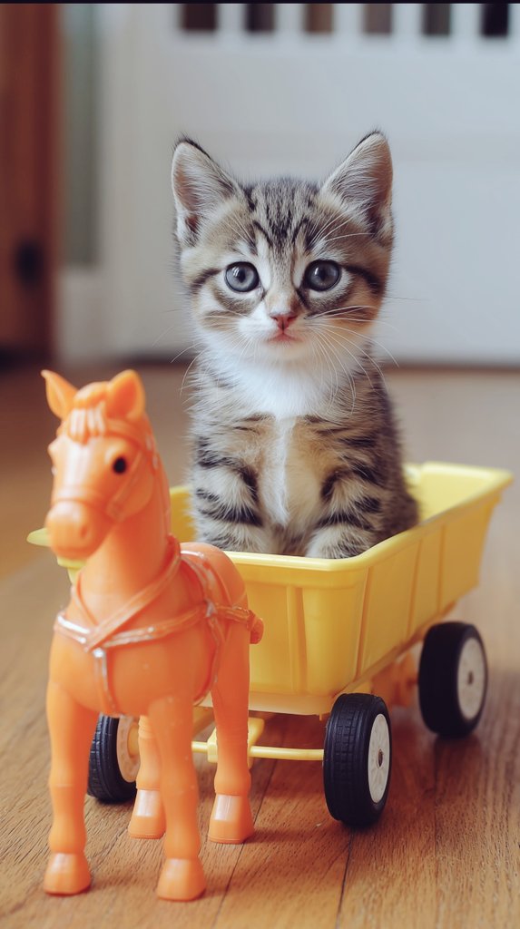 Lindy112233's tweet image. Giddy-Up! It's #Caturday
#enjoytheride 
#kittyadventure