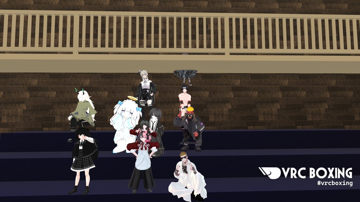 今日の運動部練習会！
今までで一番試合したかも。少しは成長してるかなぁ？
終始楽しく運動しました～✨

本日の目標：壁を殴らない
結果：未達（2回）
#VRC運動部 #vrcboxing