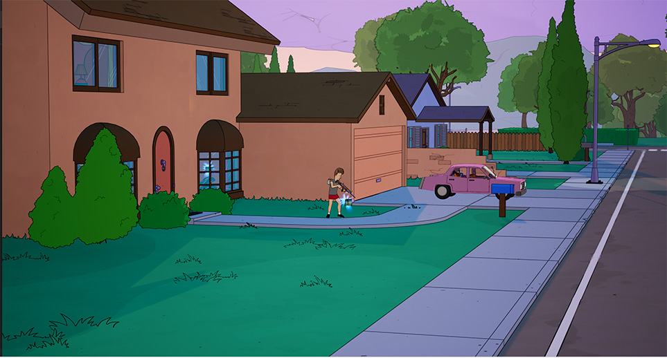 GreenWizardGame's tweet image. I recently won a @Fortnite VR, where I visited @TheSimpsons house, while wearing the Butthead skin. The #GenX kid in me was very happy. #TheSimpsons #BeavisAndButthead