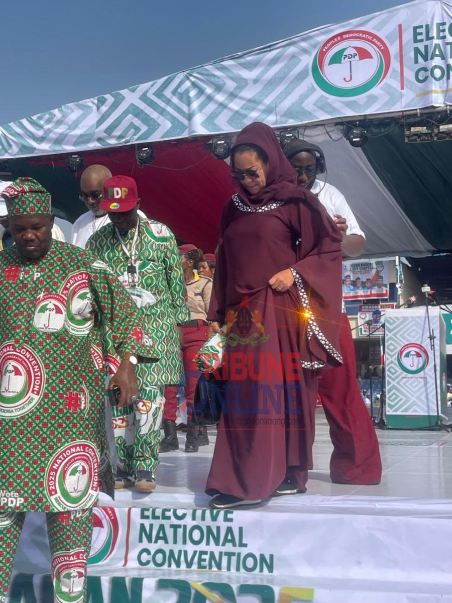 nigeriantribune's tweet image. PHOTOS: Govs, Senator Natasha, other members at PDP National Convention

Credit: Busola Oworu 

#PDPconvention