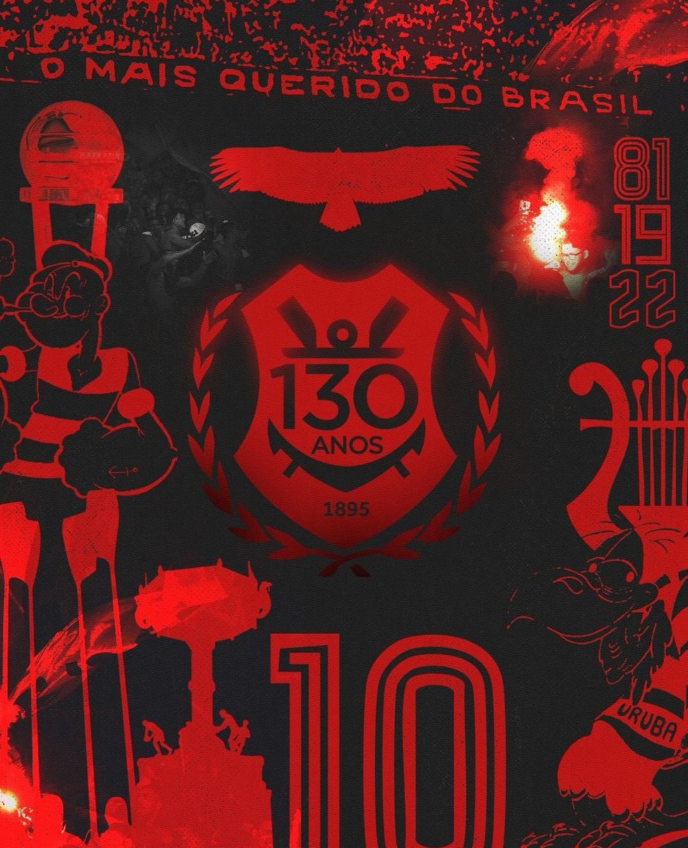 CBAlessandroo's tweet photo. Eu teria um desgosto profundo se faltasse o Flamengo no mundo. Parabéns, meu Mengo, pelos 130 anos de raça, amor e paixão.❤️🖤 https://t.co/U7dJJdkmlb