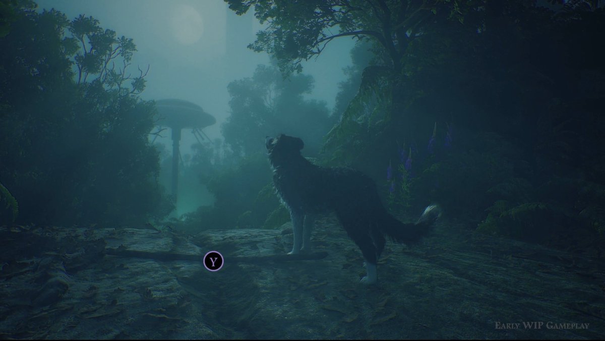HoundedGame's tweet image. Our Dog-Adventure game, Hounded. #screenshotsaturday