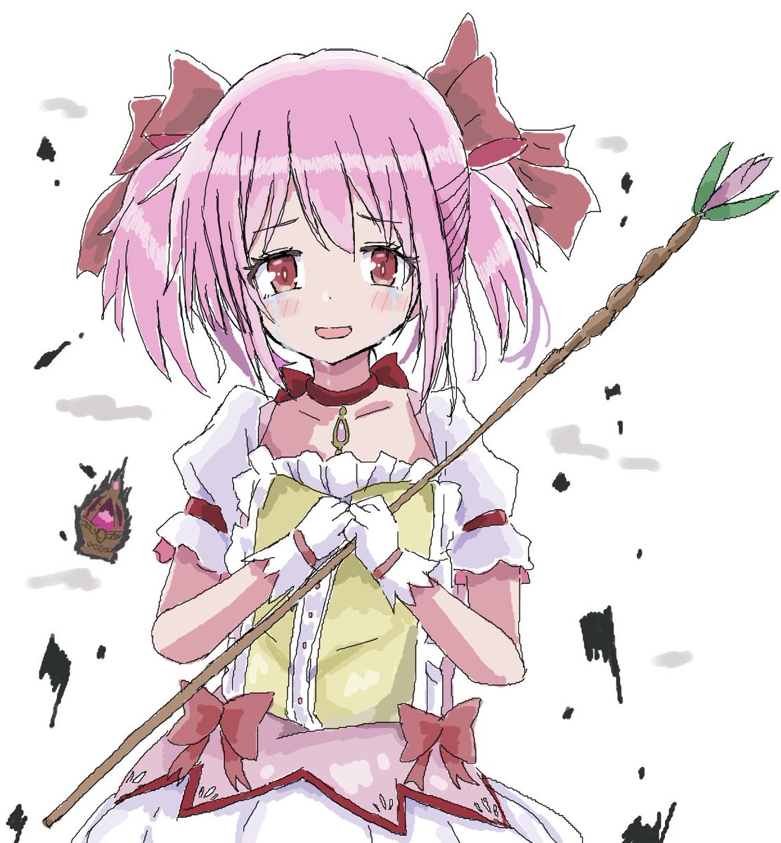 #まどマギ 
絵チャ産まどかちゃん