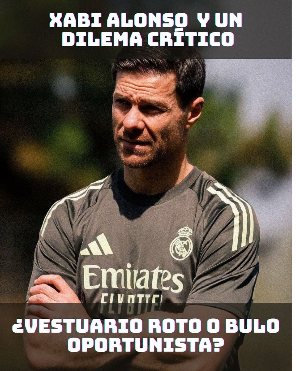 Formula_Fut's tweet photo. 🚨 Últimamente se ha hablado mucho sobre la situación en el vestuario del Real Madrid de algunos jugadores con Xabi Alonso.

🤔 ¿Es esto una realidad, o simplemente una polémica inventada por la prensa?

⬇️ Mi opinión sobre el tema, abajo en el link.

https://t.co/p4FCNax8iV https://t.co/kaqmfmh9xf